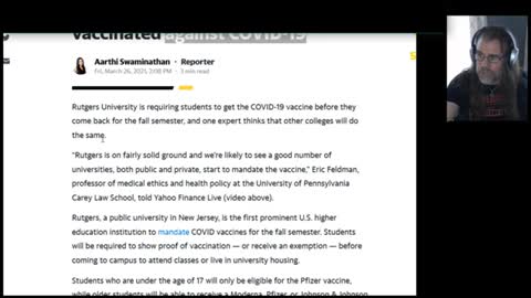 Wait....WHAT?? Mandating "INVESTIGATIONAL PRODUCTS?"