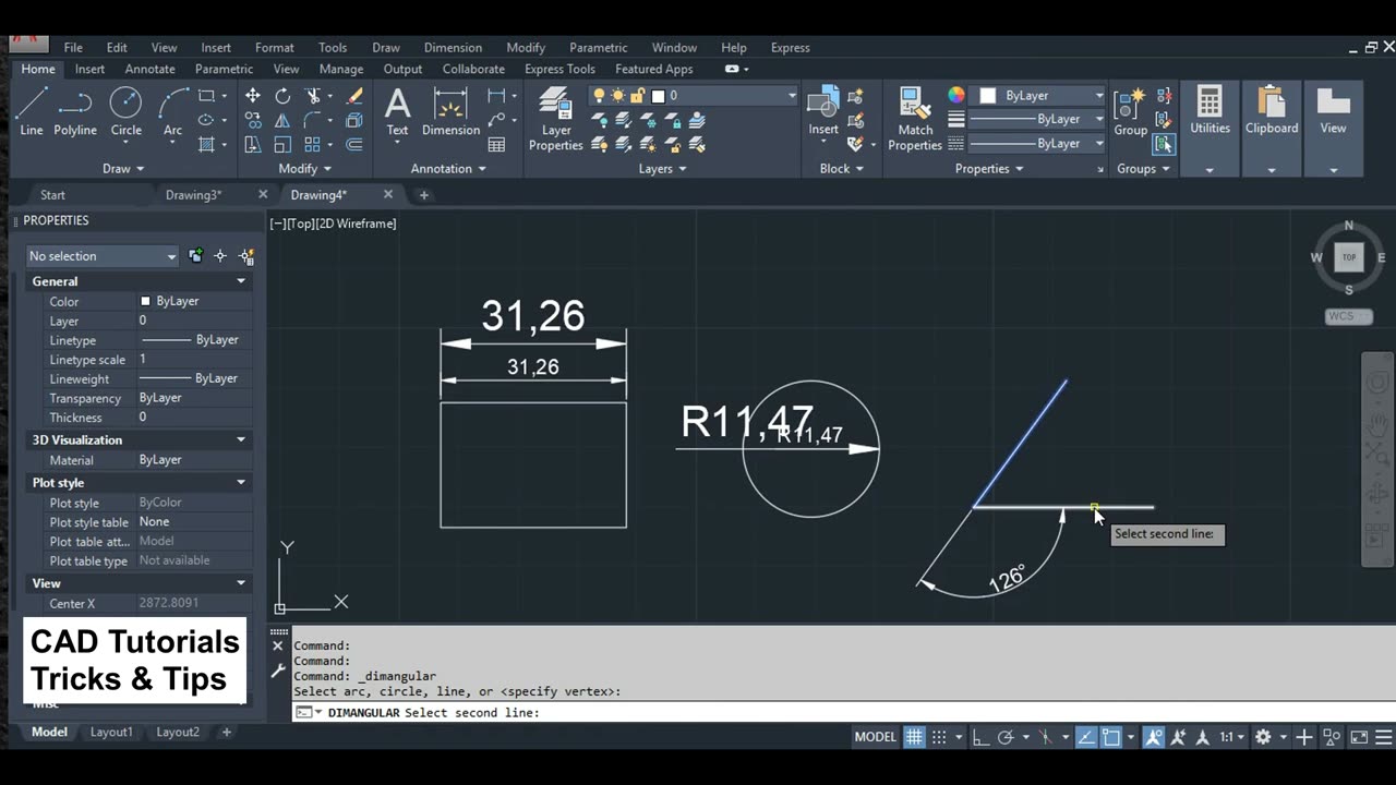 Dimscale AutoCAD| Dimension scale Autocad | Dimension text size| Dimension arrow size Autocad