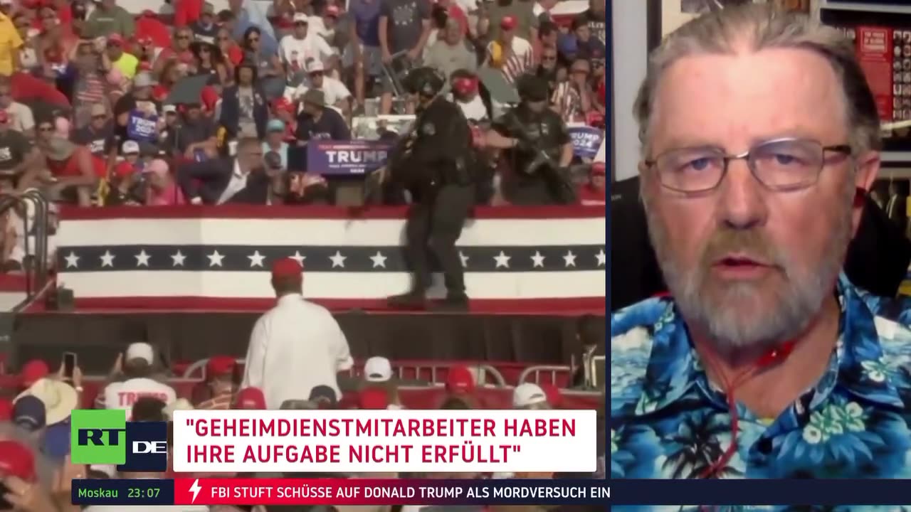 Ex-CIA-Analyst zum Attentat auf Trump: "Geheimdienste haben versagt oder waren mitschuldig"