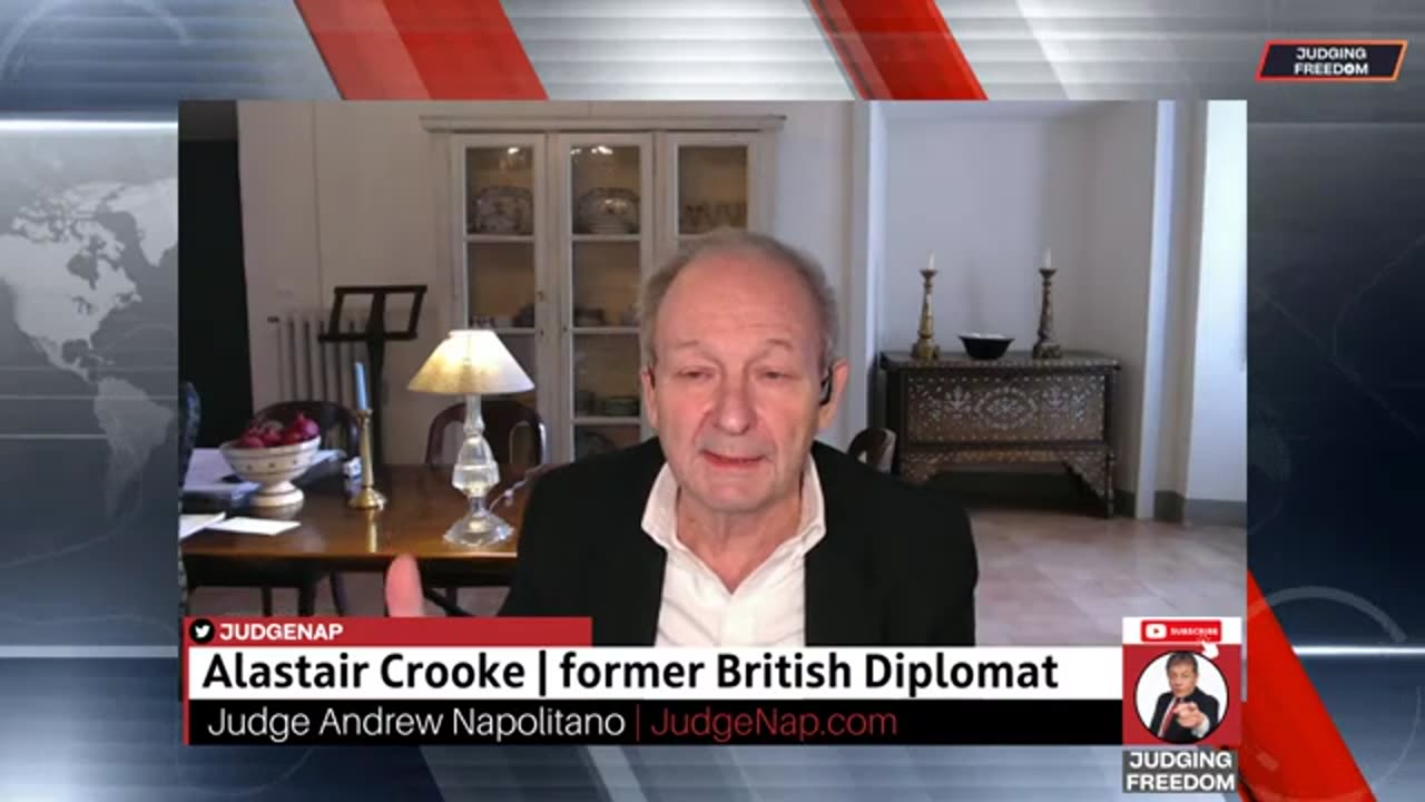 Judging Freedom-Alastair Crooke : The Middle East One year after October 7th 2023.