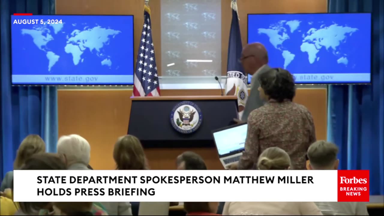 JUST IN_ State Department Holds Press Briefing After US Warning Of Imminent Iranian Strike On Israel