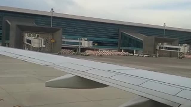The beautiful landing airport of Indonesia is perfect for a place of recreation