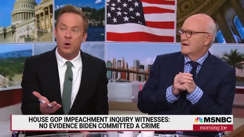 It s a clown show Joe reacts to impeachment inquiry-