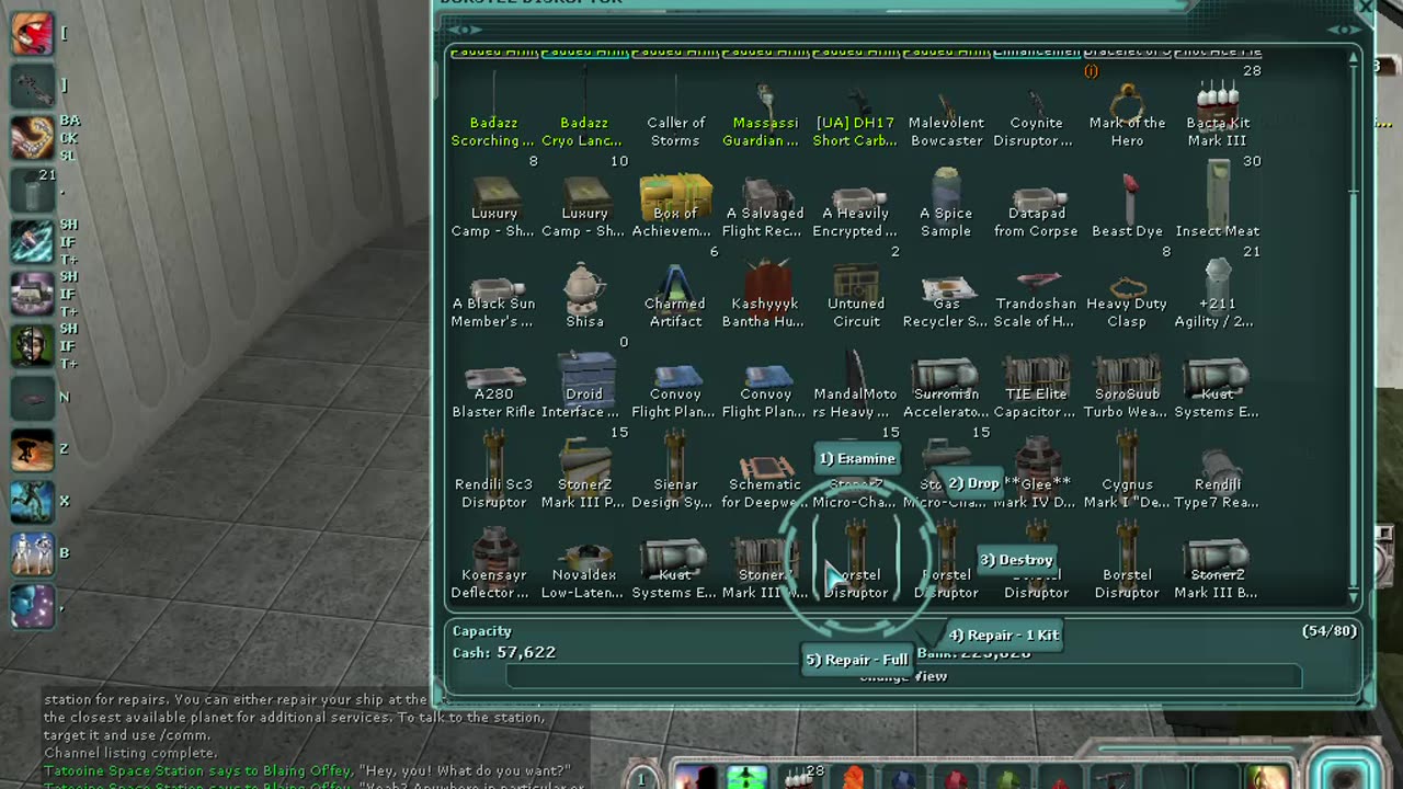 Space loot.