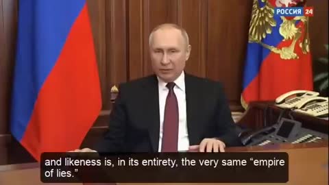 Vladimir Putin - The Empire of Lies Speech