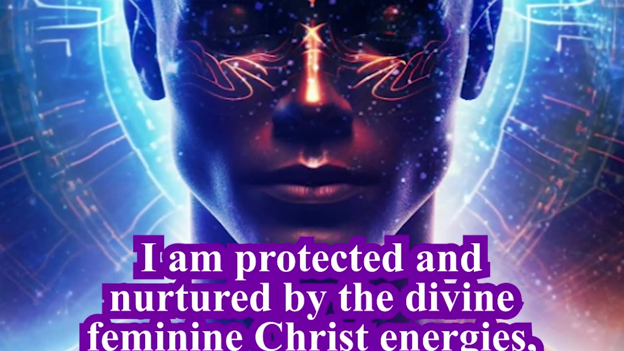 I am protected and nurtured by the divine feminine Christ energies