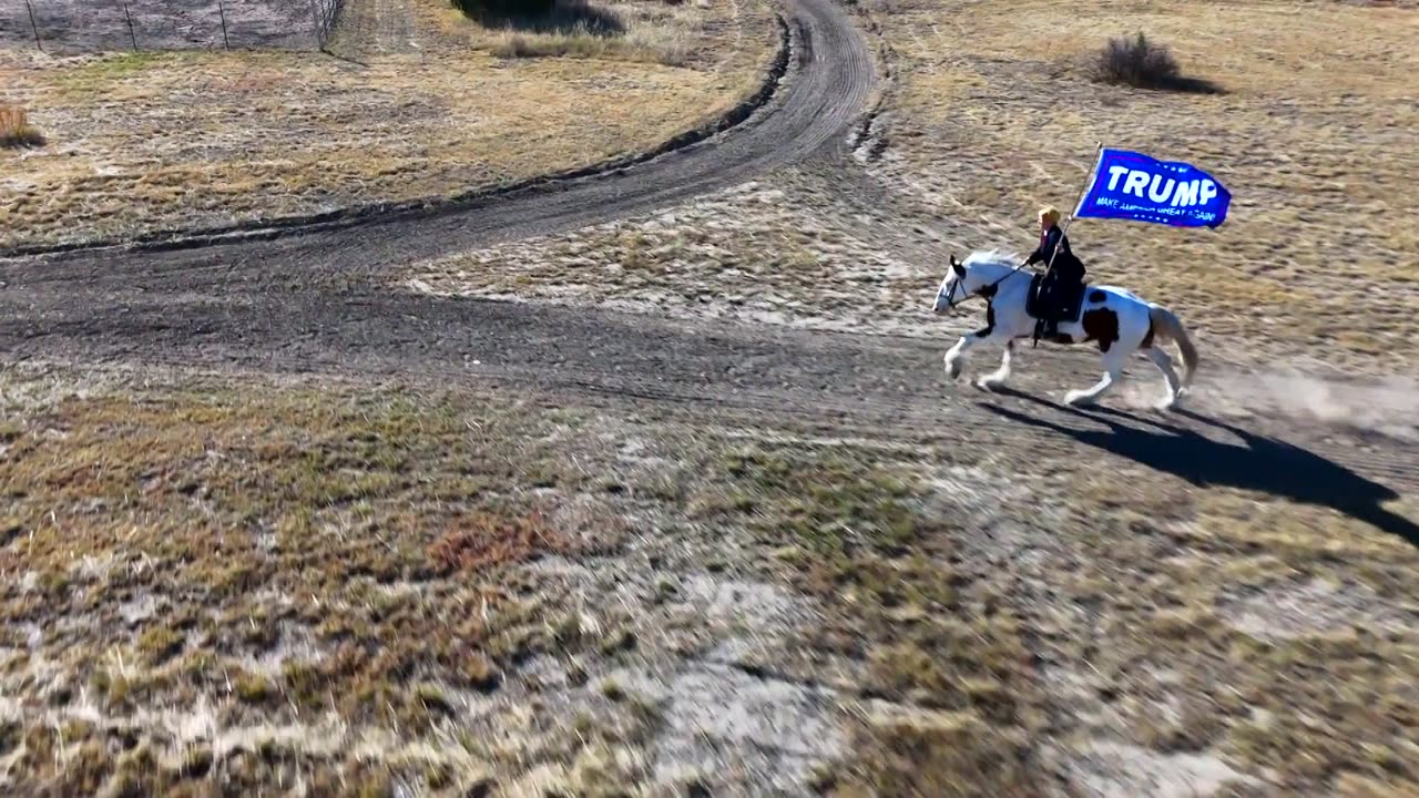 Trump Rides Into Pueblo