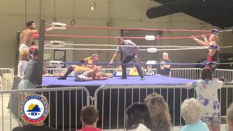 American Pro Wrestling:(Tag Team Championship)(C)Yung Lyonz vs Pure Temptation