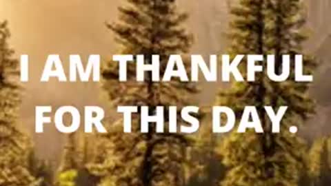 🌞MORNING GRATITUDE🌞 For a Positive Day #MEDITATION MIND thankfulness, law of attraction, peaceful