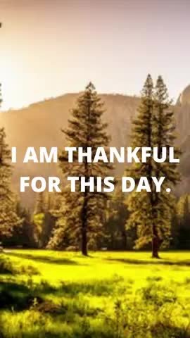 🌞MORNING GRATITUDE🌞 For a Positive Day #MEDITATION MIND thankfulness, law of attraction, peaceful