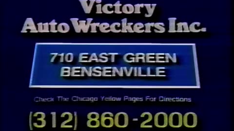 August 10, 1987 - Victory Auto Wreckers in Bensenville, Illinois