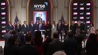 FULL REMARKS: President Trump at the New York Stock Exchange.