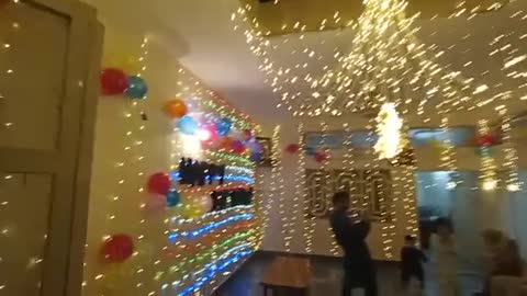 My nefew birthday lighting