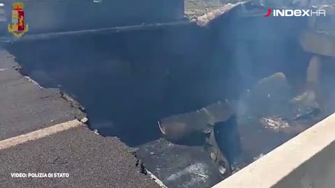 Pogledajte kakva je šteta nastala nakon eksplozije cisterne u Bologni