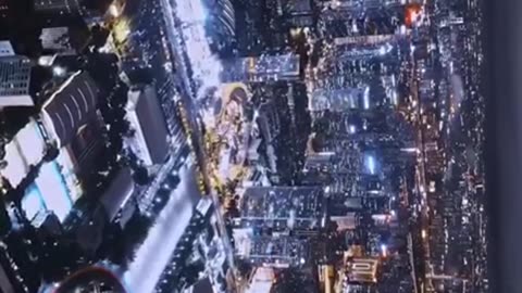 Aerial view of Guangzhou city