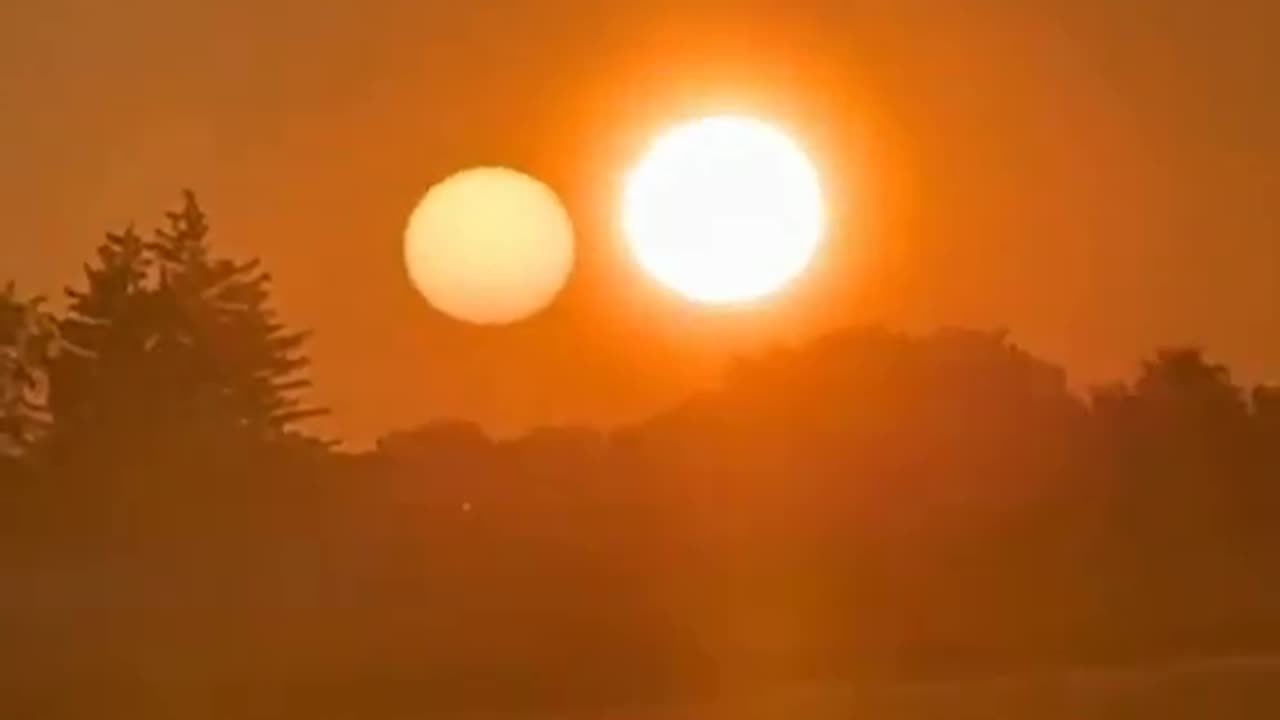 Two Rising Suns