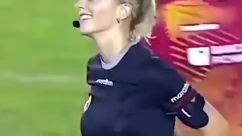 Football Female Referee Got Swag