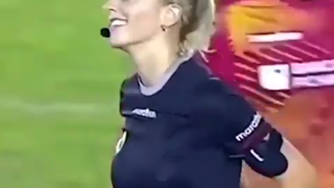 Football Female Referee Got Swag