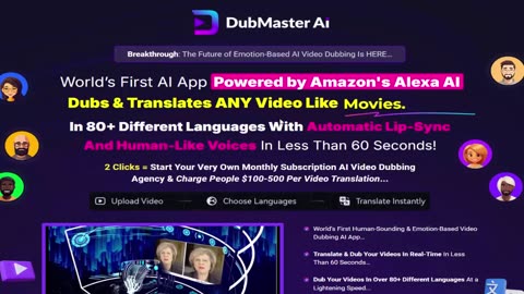 DubMaster AI Review - World's 1st Premier Video Dubbing App