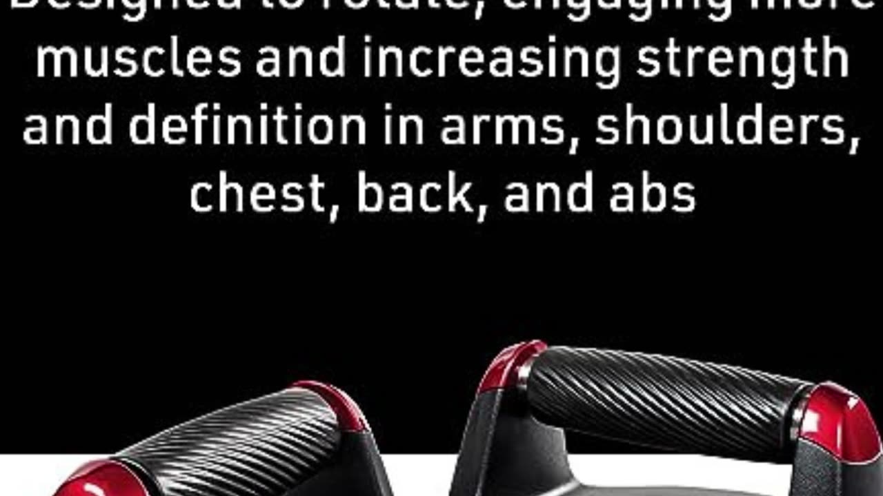 Perfect Pushup Elite, Anti Slip Rotating Handles #productreview #amazonproducts2022 #gadget #gym