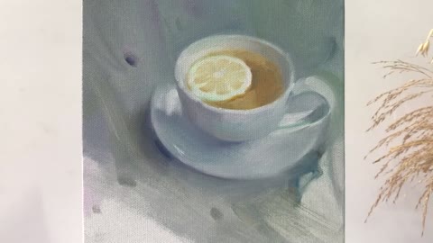 Share an oil painting