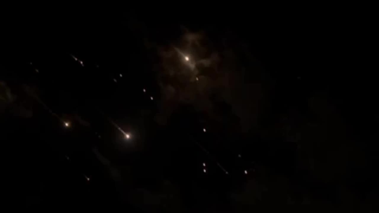 Iranian missiles over the sky of al-Quds