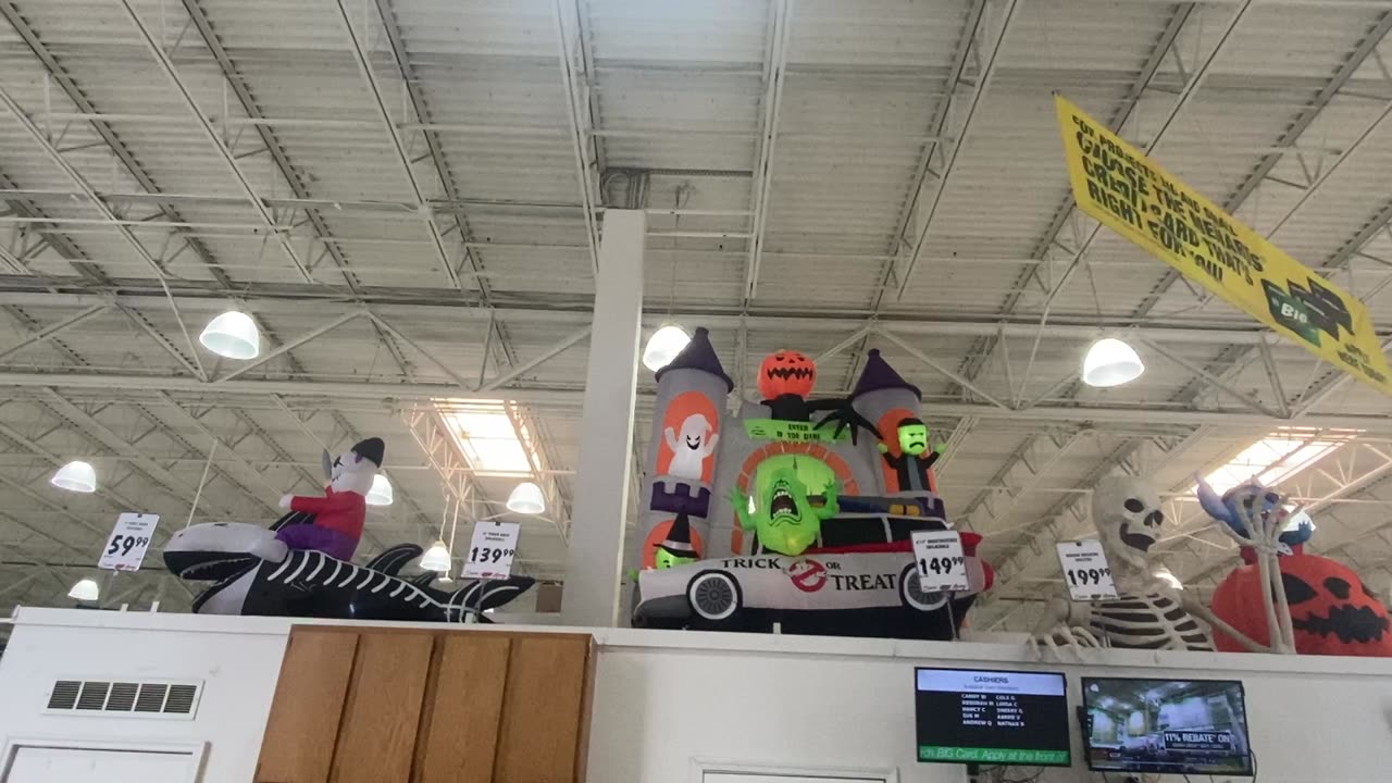 Menards Halloween is out!