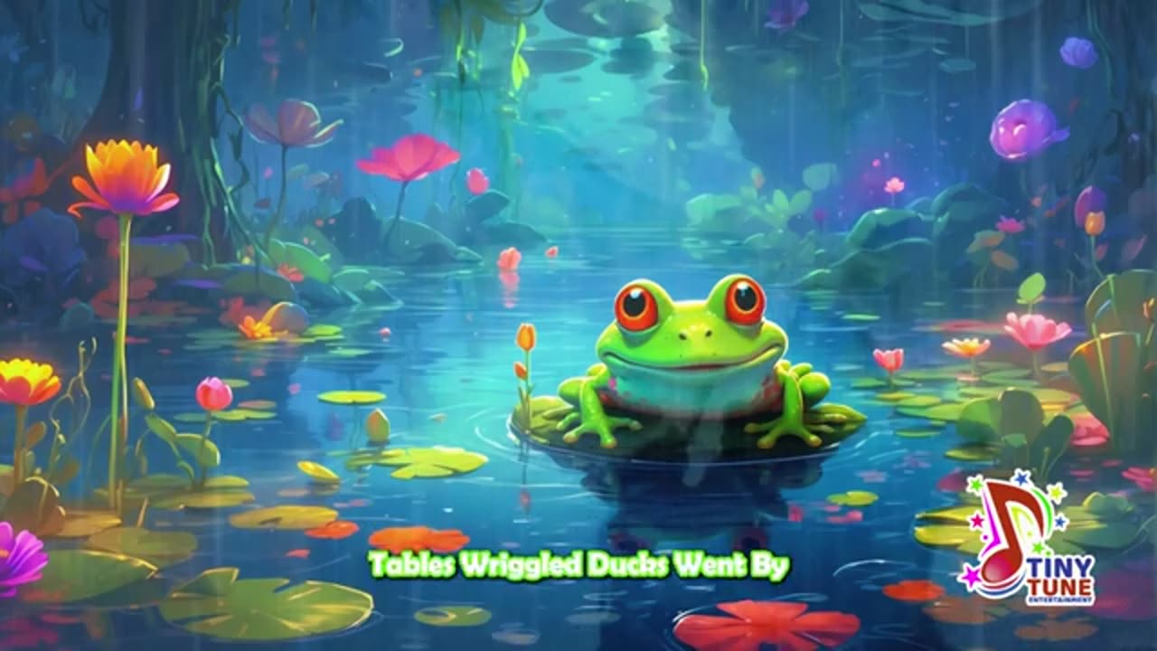 Title: "Happy Frog | A Fun Nursery Song for Children | Sing-Along and Learn!"