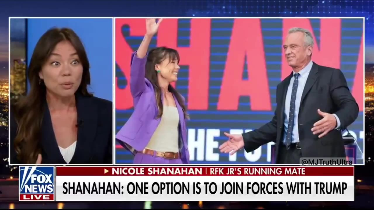 RFK’s VP Nicole Shanahan Again Discusses “Joining Forces with Donald Trump”