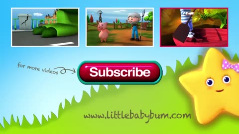 One Two Buckle My Shoe _ Nursery Rhymes for Babies by LittleBabyBum - ABCs and 123s