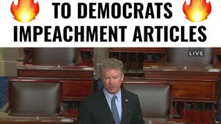 Rand Paul Just Took FLAMETHROWER To Impeachment