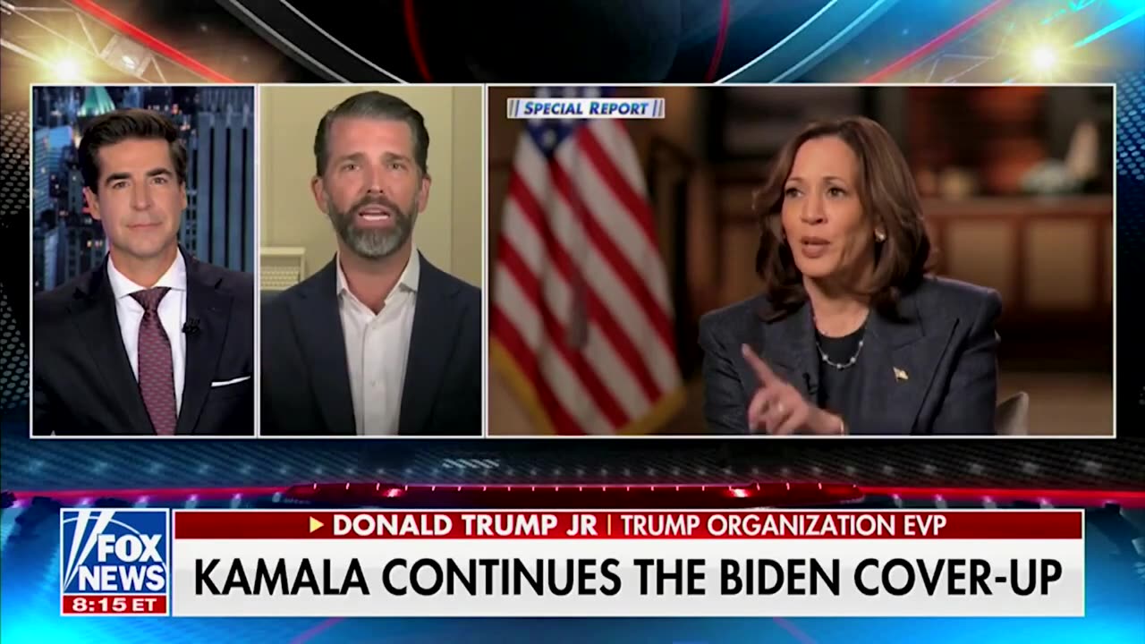 THE BENNY SHOW Don Jr. and Vivek Tag-Team Kamala’s Campaign Ending Fox News Interview