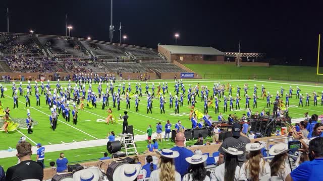 Taylor HS band performance "Bloom"