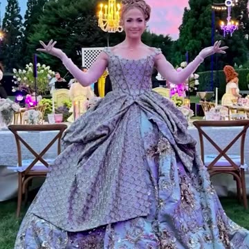 Jennifer Lopez celebrates 55th birthday with Cinderella soiree