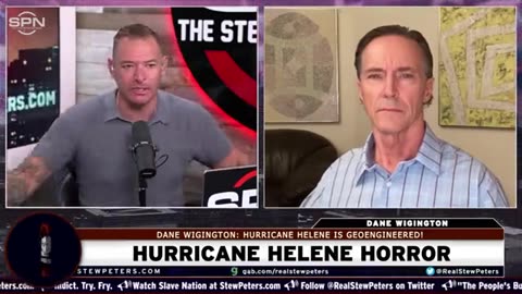 Hurricane Helene is GeoEngineered -Dane Wigington - Stew Peters