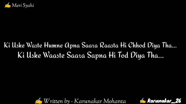 Usne Alvida Keh Diya || Heart Broken Shayari Status 💔