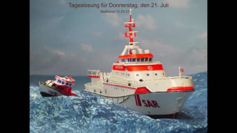Tageslosung für Donnerstag, den 21. Juli