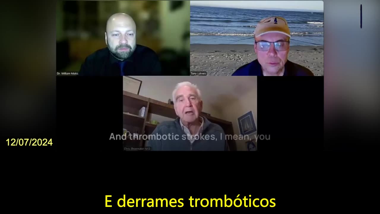 【PT】Dr. Chris Shoemaker: Até crianças de dois anos estão tendo ataques cardíacos devido à vacina...