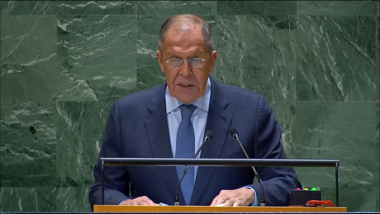 UN: Russian Federation - Foreign Minister Addresses United Nations General Debate, 79th Session - September 28, 2024