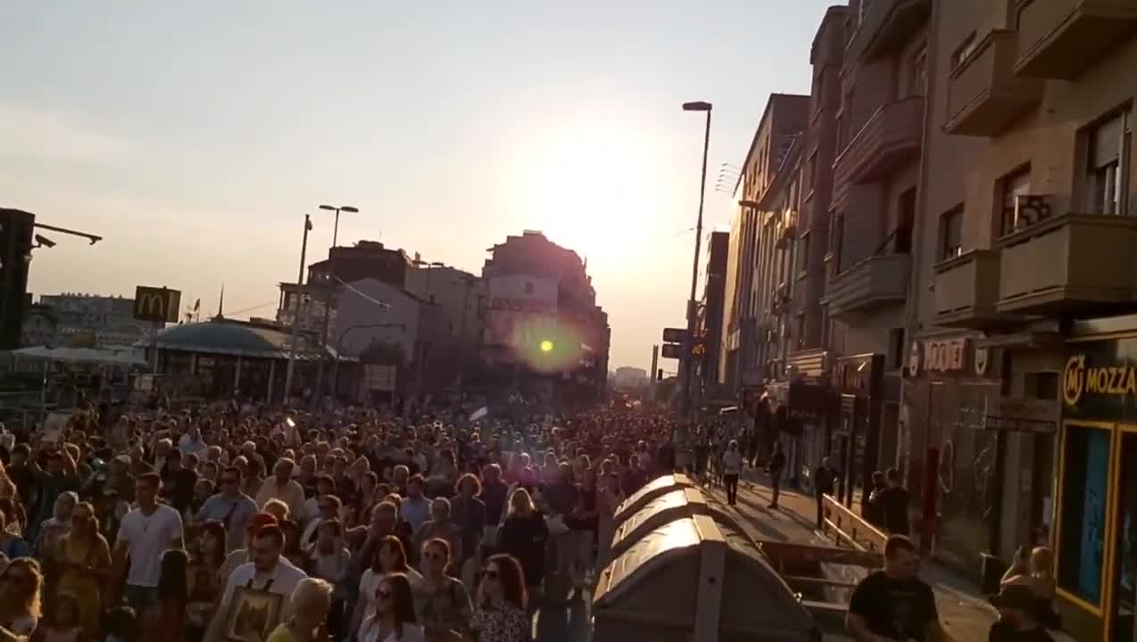 More Than 50,000 People In Belgrade, Serbia Marched To Defend Traditional Family Values