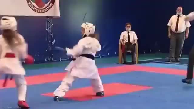 Cute Girls in Karate Champions