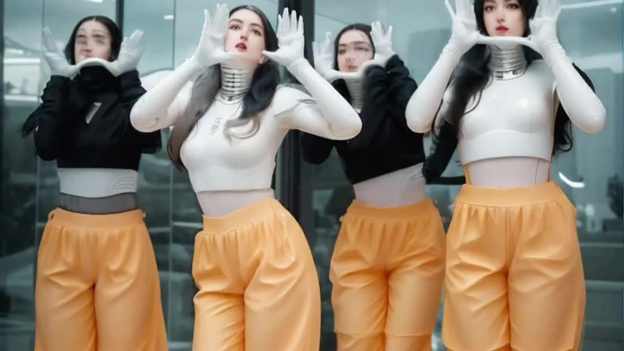 Makeba dance trend Ai recreated #shorts