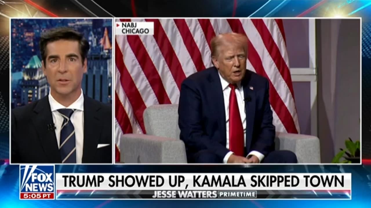 Jesse Watters: Trump ripped the news cycle right out of Kamala Harris hands