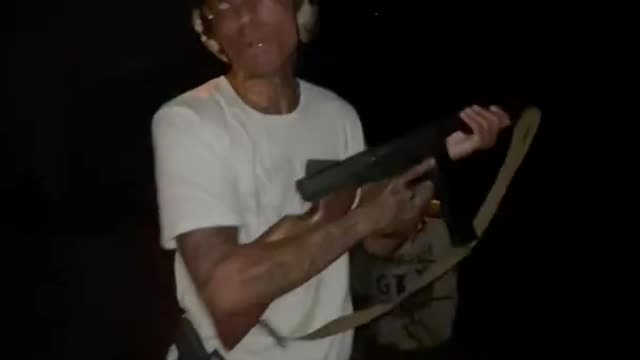 Fully auto tummy gun