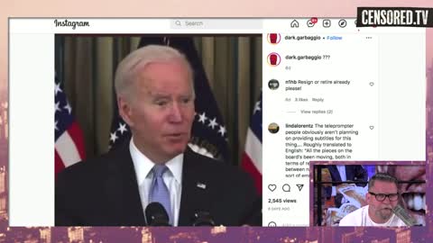 Gavin McInnes Tries to Understand Joe Biden… and Fails!