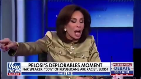 Judge Jeanine shuts Jessica Down - The Democrats are the party of HATE