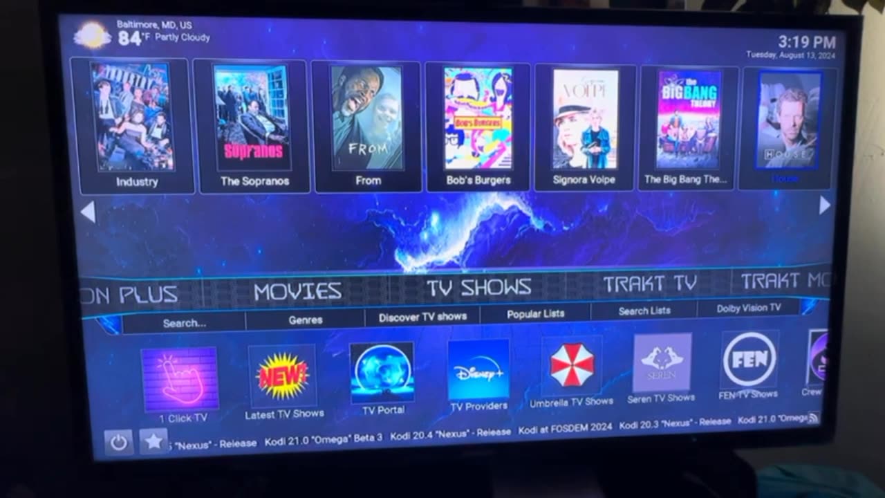 Kodi new setup for more different builds 2024