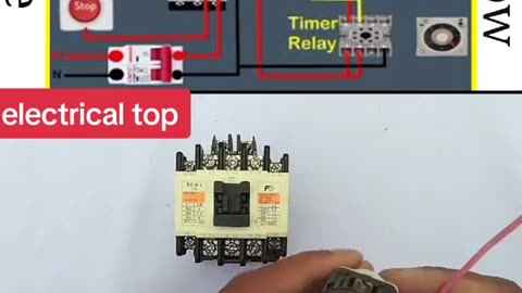 Star Delta starter connection easy and simple way