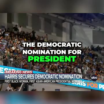 Kamala Harris Makes History: First Black Woman and Asian American Democratic Nominee for President
