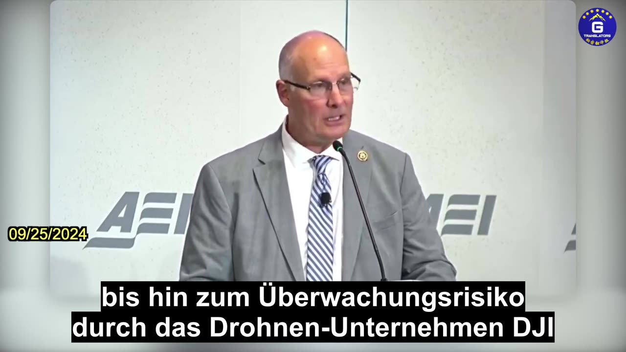 【DE】Rede von Präsident John Moolenaar über die auf Amerika gerichtete „LOADED GUN“ der CCP.